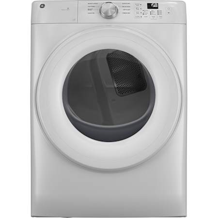 GE 28 Inch Wide 7.8 Cu. Ft. Energy Star Certified Gas Dryer White
