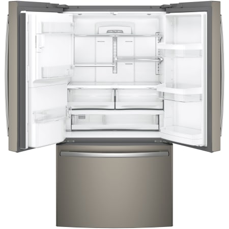 GE-GFE28H-Empty Open Refrigerator