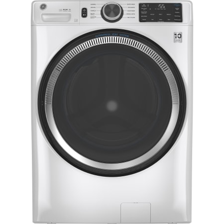 GE 28 Inch Wide 4.8 Cu Ft. Front Loading Washing Machines Washer with UltraFresh Vent System with OdorBlock and Sanitize White