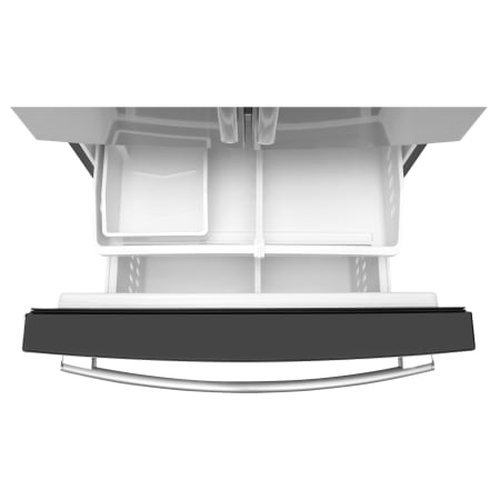 GE-GNE27E-Empty Freezer Detail