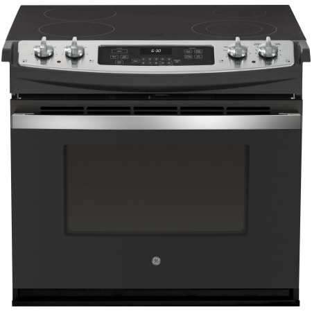 GE 30 Inch Wide 4.4 Cu. Ft. Drop In Electric Range with Self Clean and Power Boil Stainless Steel