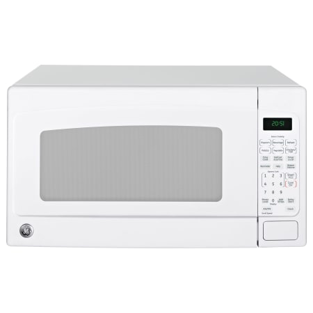 GE 2 Cubic Foot Countertop Microwave Oven with Turntable White