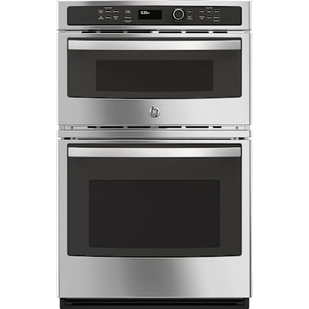 GE 27 Inch Built-In Microwave Combination Oven with Sensor Cooking Stainless Steel
