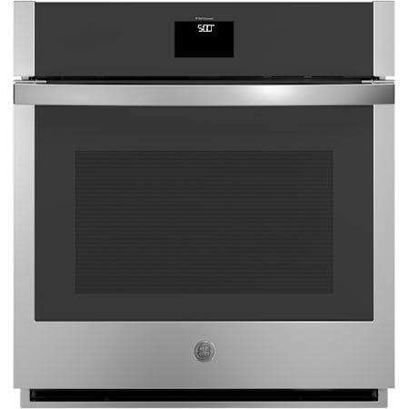 GE 27 Inch Wide 4.3 Cu. Ft. Electric Single Oven with Touch Controls and Convection Stainless Steel