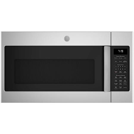 GE 30 Inch Wide 1.9 Cu. Ft. 1,000 Watt Over the Range Microwave with Recirculating Vent and Sensor Cooking Stainless Steel