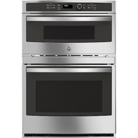 GE 30 Inch Built-In Combination Microwave and Thermal Wall Oven with Sensor Cooking Stainless Steel