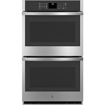 GE 30 Inch Wide 10 Cu. Ft. Double Electric Oven Stainless Steel