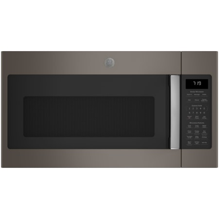 GE 30 Inch Wide 1.9 Cu. Ft. 1,000 Watt Fingerprint Resistant Over the Range Microwave with Sensor Cooking Fingerprint Resistant Slate