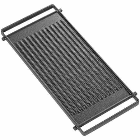 GE Reversible Grill/Griddle for Range Black