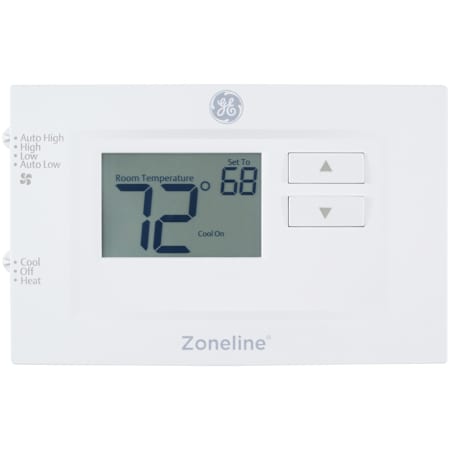 GE Wall Thermostat Non Programmable White