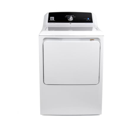 GE 27 Inch Wide 7.4 Cu. Ft. Commercial Electric Dryer with Antimicrobial Technology and Knob Controls White