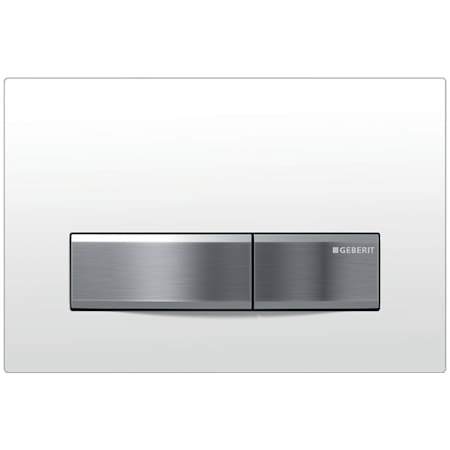 Geberit Sigma 50 Dual Flush 1.6 / 0.8 GPF Actuator Plate Alpine White