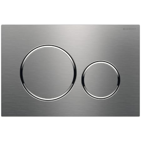 Geberit Sigma 20 Dual Flush 1.6 / .8 GPF Actuator Plate Brushed Nickel
