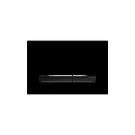 Geberit Sigma 50 Dual Flush Actuator Plate - Zinc Frame Black