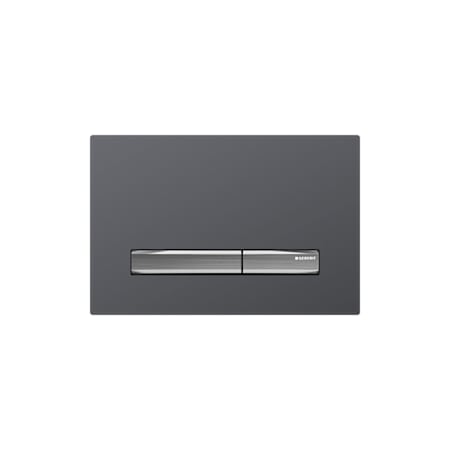 Geberit Sigma 50 Dual Flush 1.6 / 1.28 GPF Actuator Plate Lava Glass