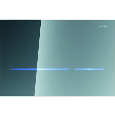 Geberit Sigma 2" x 6" Wall System Push Plate Mirrored Glass