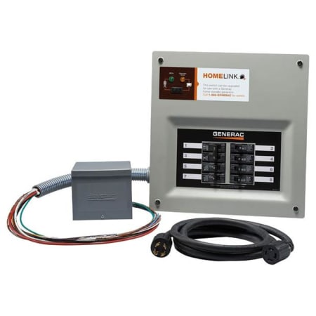 Generac 30-Amp 240V Single-Phase Select Circuit Transfer System with 8-Circuit Load Center N/A