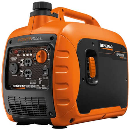 Generac GP Series 2,500 Watt (120V) Recoil Start Gasoline Inverter Portable Generator with COsense (49-State) N/A