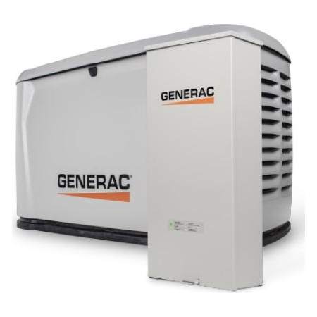 Generac 22 kW (240 V) Single-Phase Air Cooled Multi-Fuel Standby Generator with 200A Automatic Transfer Switch N/A