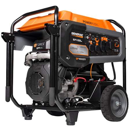 Generac GP Series 18,000 Watt (120 / 240V) Electric Key Start Gasoline EFI Portable Generator with COsense (CARB) N/A