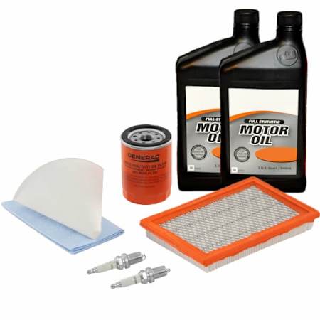 Generac Maintenance Kit for 14 - 17KW 2013+ Evolution Standbys with 5W-20 Synthetic Oil N/A