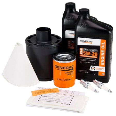 Generac Guardian Maintenance Kit with Synthetic Oil for 10kW Air Cooled Generators (2008 to 2012) N/A