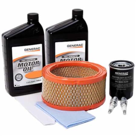 Generac Guardian Series Maintenance Kit for 12-18kW (760 / 990cc) with 5W-20 Synthetic Oil (2008 to 2012) N/A