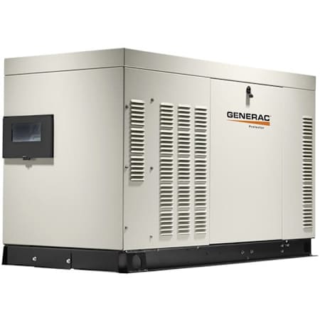 Generac Protector RG Series 30kW (120 / 240V) Single-Phase Liquid Cooled Multi-Fuel Standby Generator (Aluminum) with Mobile Link (48-State) N/A