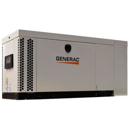 Generac Protector RA Series 30kW (120 / 240V) Three-Phase Liquid Cooled Diesel Extended Run Standby Generator with Mobile Link N/A