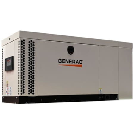Generac Protector RA Series 30kW (277 / 480V) Three-Phase Liquid Cooled Diesel Extended Run Standby Generator with Mobile Link N/A