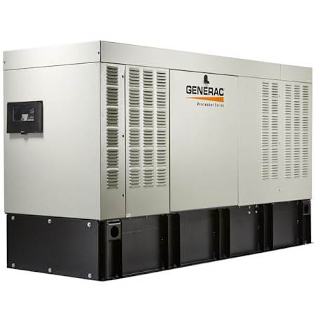 Generac Protector RD Series 48kW (120 / 240V) Single-Phase Liquid Cooled Diesel Extended Run Standby Generator with Mobile Link N/A