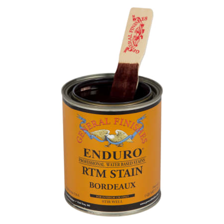 General Finishes 1 Quart Interior RTM (Ready To Match) Water Base Wood Stain Bordeaux