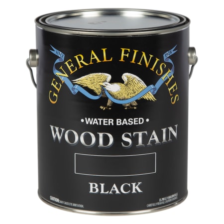 General Finishes 1 Gallon Interior Water Base Wood Stain Black