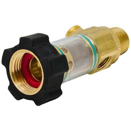 General Pump General Pump Inlet Filter Assembly (1/2" NPT x 3/4" Garden Hose & 1/4" NPT Bypass Port) N/A
