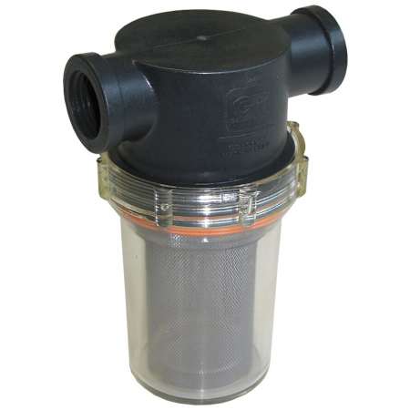 General Pump General Pump Clear Bowl Filter w/ Stainless 50 Mesh Screen (1/2" NPT) N/A