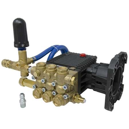 General Pump General Pump Fully Plumbed EZ4040G 4000 PSI 4.0 GPM (1" Shaft) Triplex Pressure Washer Pump N/A