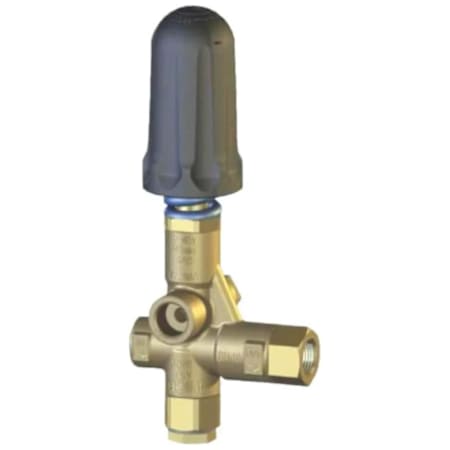 General Pump General Pump 3/8" NPT 4050 PSI 10.5 GPM Trapped Pressure Washer Pump Unloader Valve w/ Knob & EZ Start Valve N/A