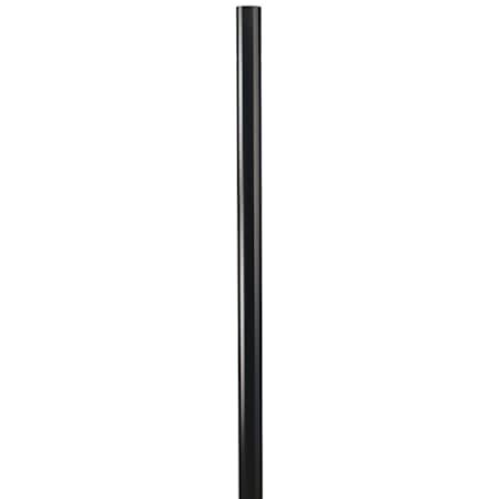 Generation Lighting 84 Inch Tall Outdoor Steel Post Black