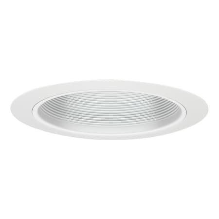 Generation Lighting 6" Baffle Recessed Trim with Steel Baffle White Trim / Baffle