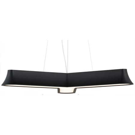 Generation Lighting Vaughn 29" Wide LED Outdoor Chandelier Midnight Black