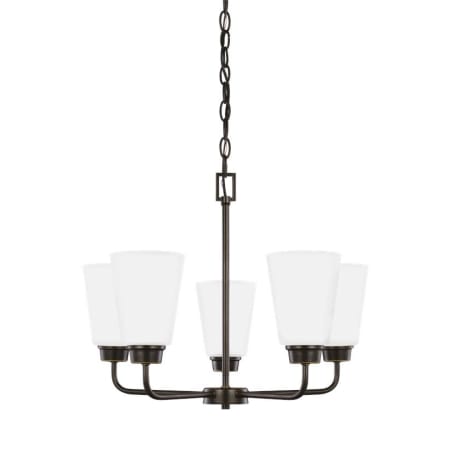 Generation Lighting Kerrville 5 Light 20" Wide Chandelier Bronze