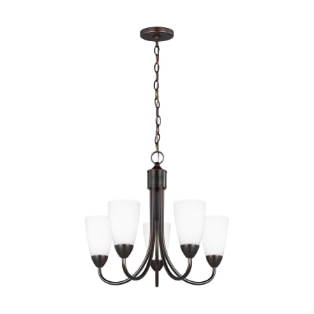 Generation Lighting Seville 5 Light 21" Wide LED Chandelier Bronze
