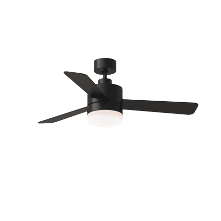 Generation Lighting Era 44" 3 Blade Indoor / Outdoor LED Ceiling Fan Midnight Black