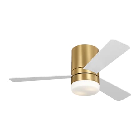 Generation Lighting Era 44" 3 Blade Indoor / Outdoor LED Ceiling Fan Burnished Brass