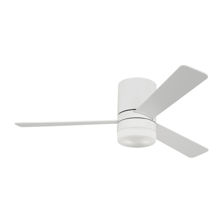 Generation Lighting Era 52 Hugger LED 52" 3 Blade Indoor Ceiling Fan Matte White
