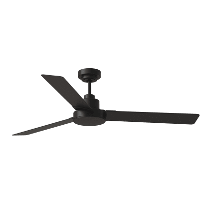 Generation Lighting Jovie 58" 3 Blade Indoor / Outdoor Ceiling Fan with Wall Control Midnight Black