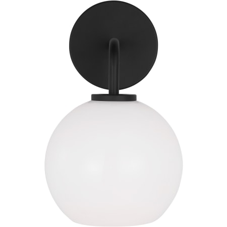 Generation Lighting Orley 11" Tall Bathroom Sconce Midnight Black