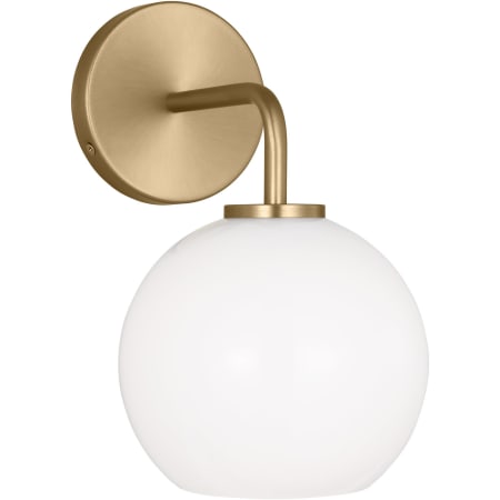 Generation Lighting Orley 11" Tall Bathroom Sconce Satin Brass