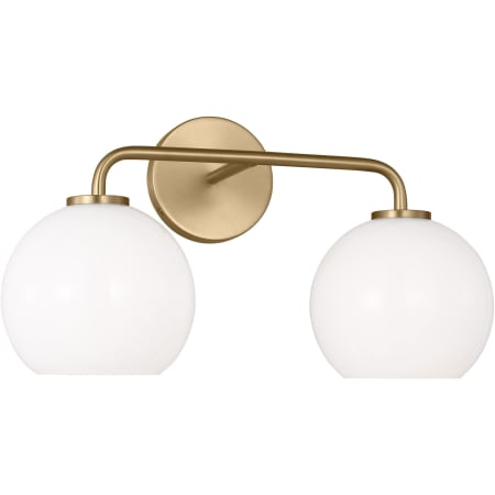 Generation Lighting Orley 2 Light 18" Wide Vanity Light Satin Brass