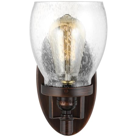 Generation Lighting Belton 10" Tall Bathroom Sconce Bronze